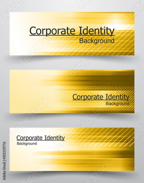 Fototapeta Corporate Identity Template