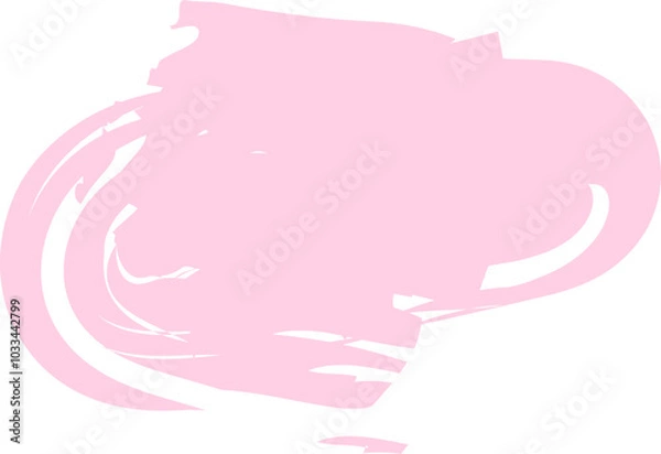 Obraz Abstract Pink Blot Border. Grunge Brushstrokes And Ink Drops. Graphic Element. Creative Splash And Splatter Design For Advertising, Art Background, Banners, Prints, And Illustrations.