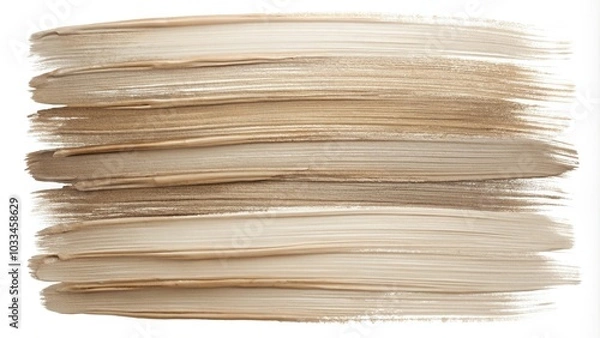 Fototapeta background with matte paint strokes in beige taupe and light brown colours