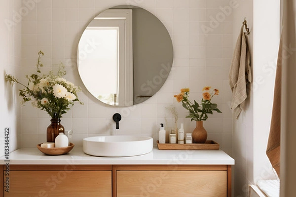 Obraz modern bathroom interior