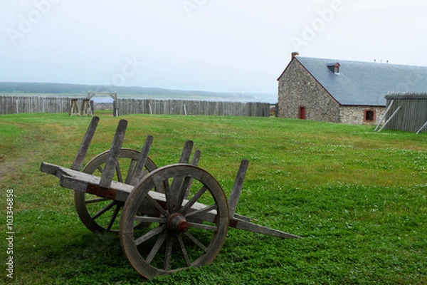 Obraz Old-fashioned fortifications