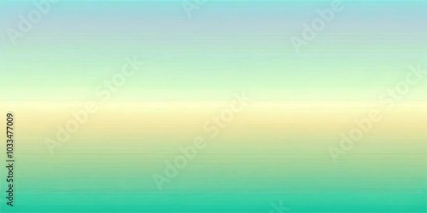 Fototapeta A Soft Gradient of Blue, Yellow, and Green Hues Merging into a Harmonious and Soothing Visual Experience
