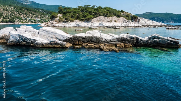 Obraz Thassos island. Greece.