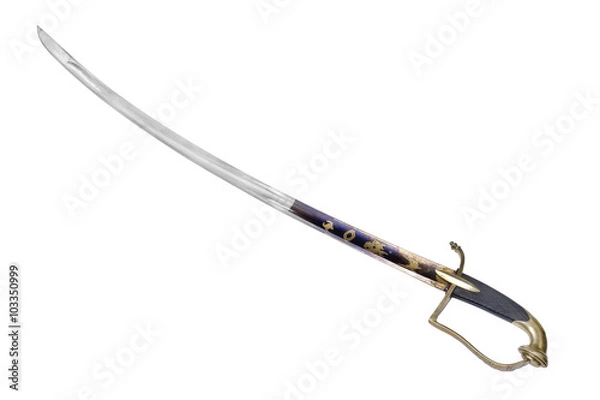 Obraz French general saber (sabre)