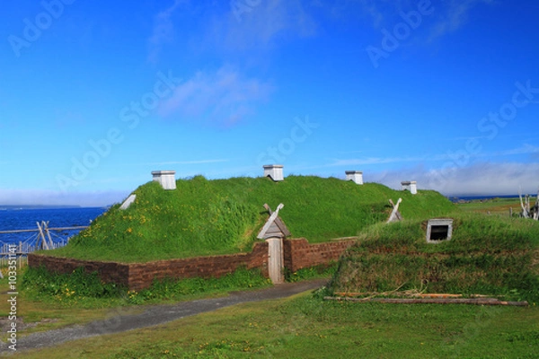 Obraz  Viking settlement