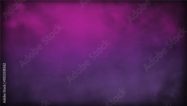 Fototapeta Deep Purple Gradient with Grainy Texture