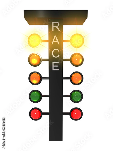 Obraz Sport traffic light