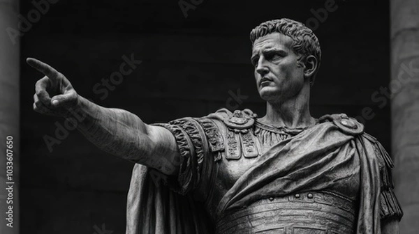 Fototapeta Julius Caesar: The Power and Military Might of the Ancient Roman Empire