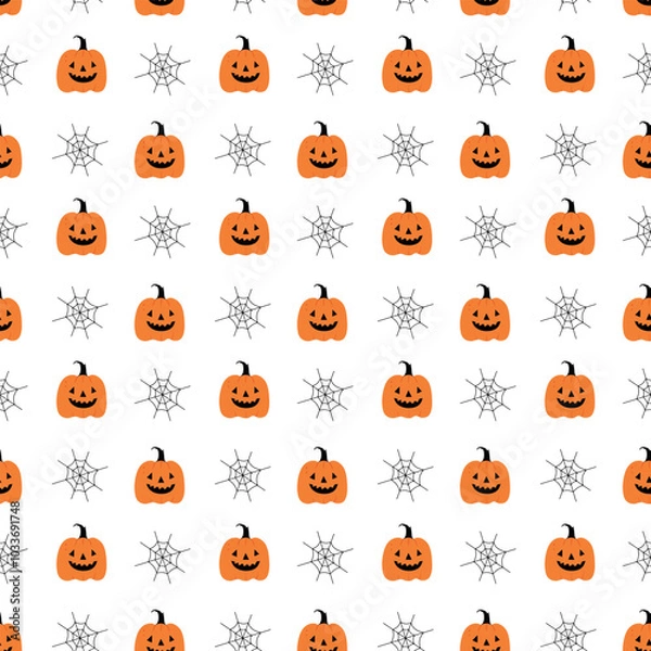 Fototapeta halloween seamless pattern