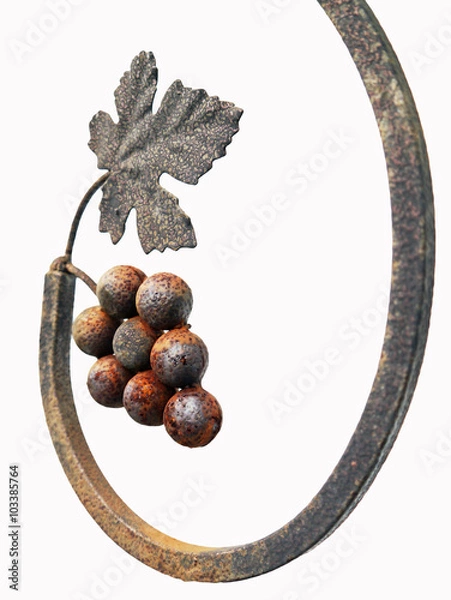 Obraz Metal grape .