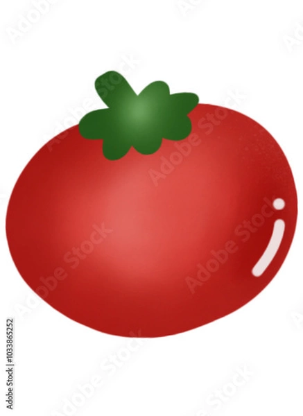 Fototapeta Cute tomato