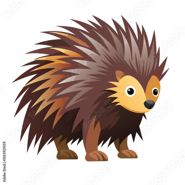 Fototapeta porcupine best vector design ai eps file download