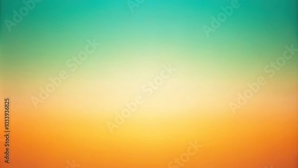 Fototapeta abstract pastel orange and green Gradient background with Depth of Field effect