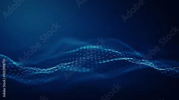 Fototapeta Technology network background concept.