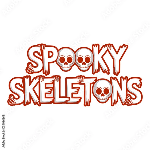 Obraz Spooky Halloween T-Shirt Design: Ghosts, Pumpkins, and Witches - Vector Illustration. Generative with AI