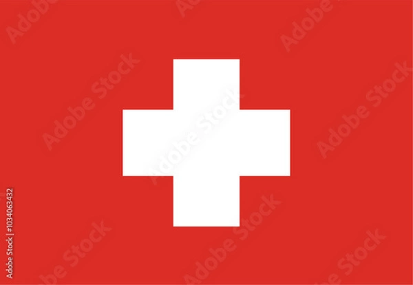 Obraz switzerland flag