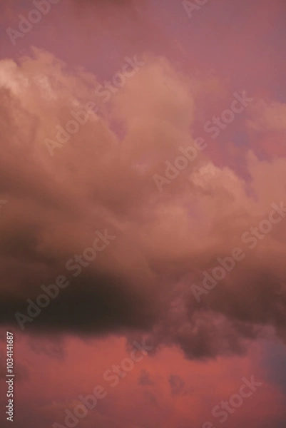 Obraz Unusal Sky color and pattern background