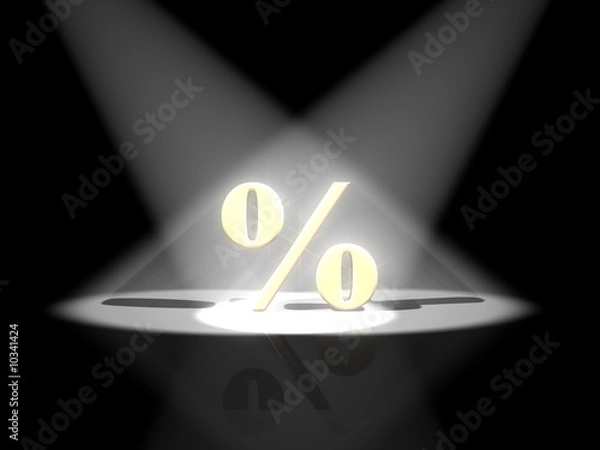 Obraz Prozent Bühne