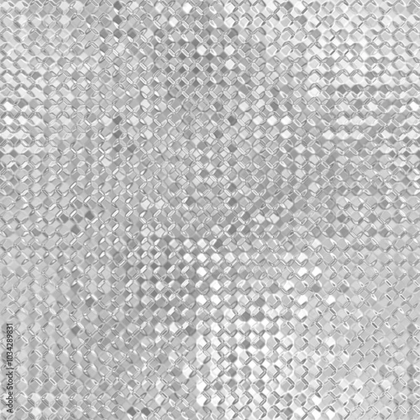 Obraz Silver foil seamless pattern, shiny texture, glitter background
