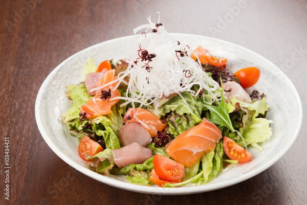 Obraz シーフードサラダ