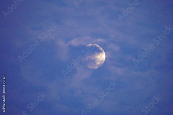 Obraz moon in the sky
