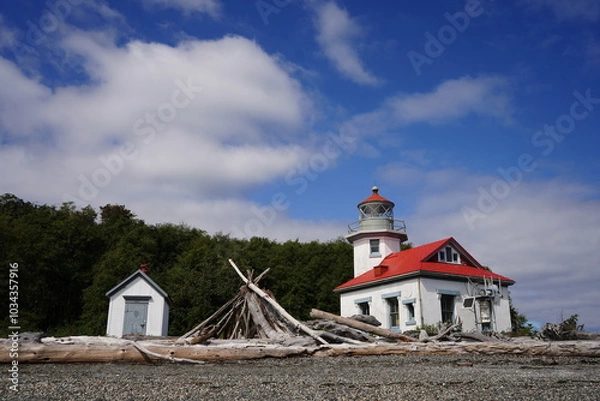 Obraz Bayside Lighthouse