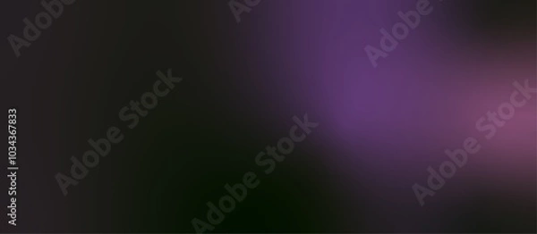 Obraz Dark purple gradient abstract banner background