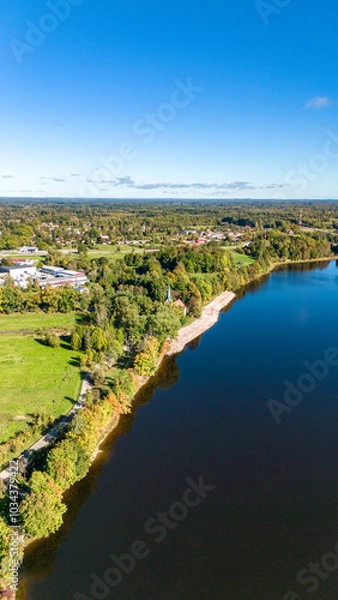 Obraz view of the river