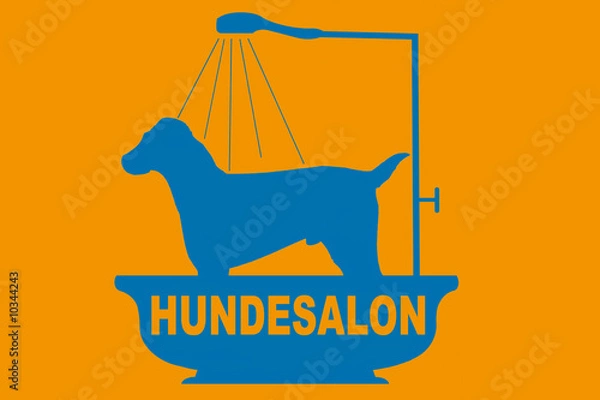 Obraz Duschender Hund