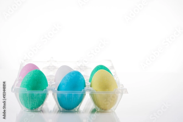 Obraz uova di Pasqua colorate