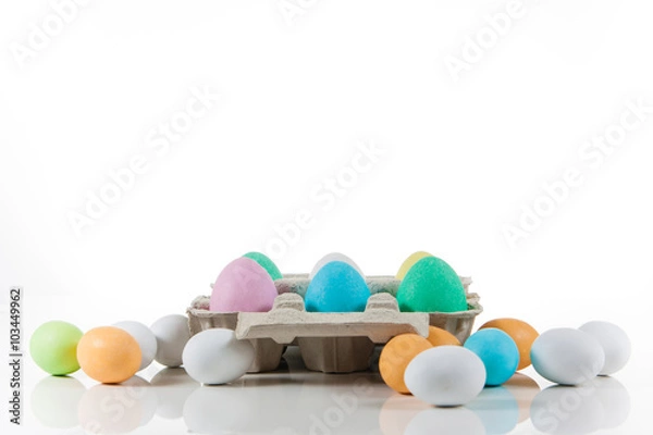 Obraz Uova di Pasqua colorate