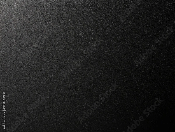 Fototapeta A flat texture of dark black matte paper, with subtle patterns and a slightly textured surface.