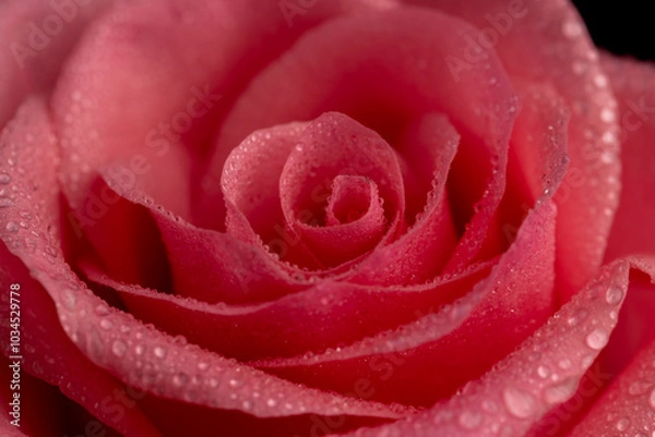 Fototapeta bouquet of roses of different colors close-up