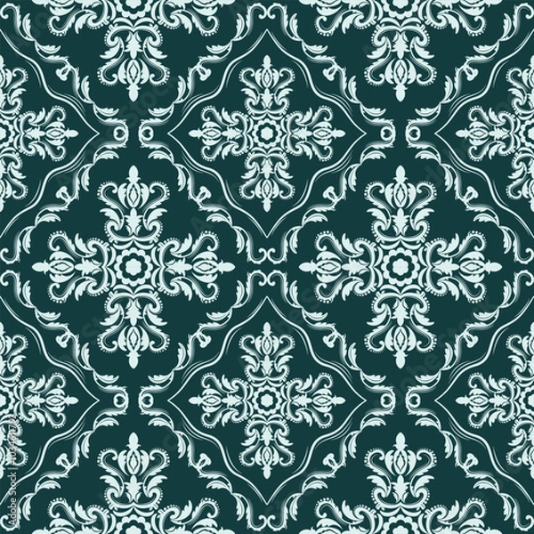 Obraz seamless damask pattern