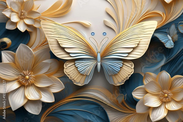 Obraz Colorful Patterns: Dynamic Abstract Wallpapers