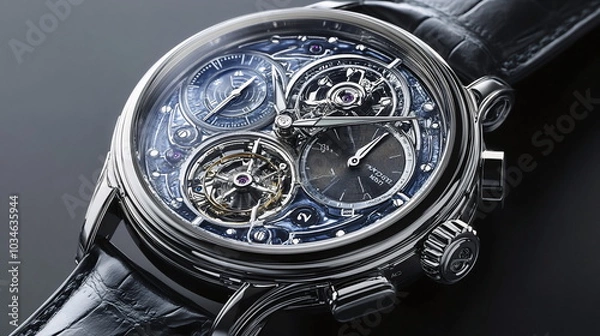 Fototapeta Precision Mechanics Frozen in Time High-Tech Watch Evolution