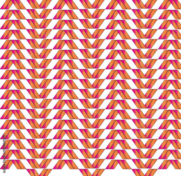 Obraz seamless geometric pattern