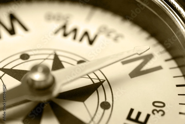 Obraz Starożytny kompas