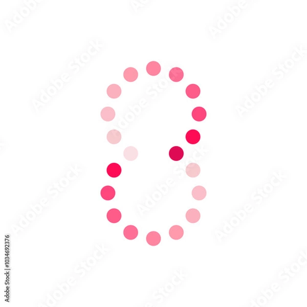 Fototapeta Monogram 8. Number 8. Number 8 design logo. Monogram letter mark 8 logo design. Monogram design vector logo. Monogram number 8 logo design. Simple number 8 monogram. Monogram 8 design logo. 