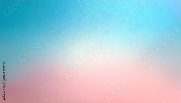 Fototapeta Blue and pink gradient background material. A pastel color background that mixes blue and pink.