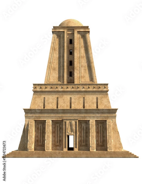 Obraz 3d render Egyptian obelisk