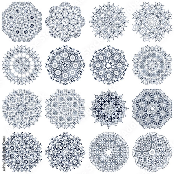 Obraz Set of mandalas