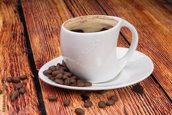 Fototapeta tasa de cafe