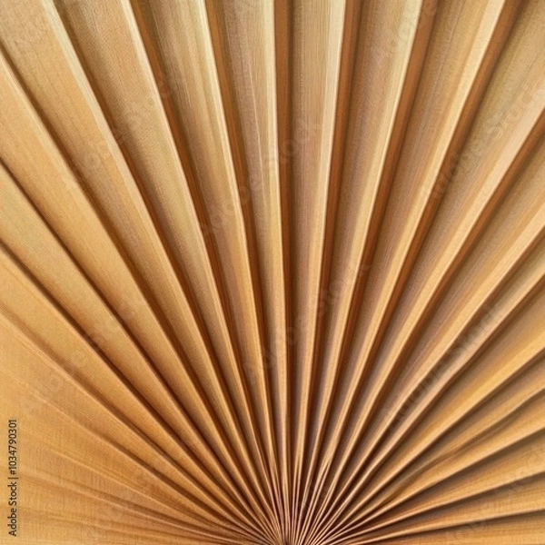 Fototapeta Crinkly fan lines, abstract background