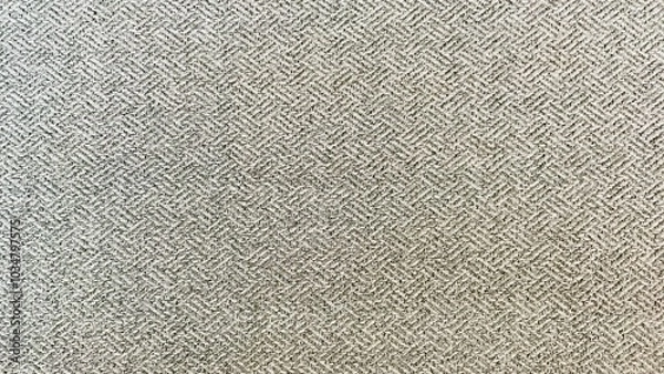 Fototapeta A seamless grey fabric texture with a rough, natural feel, resembling burlap or linen, suitable for various design backgrounds