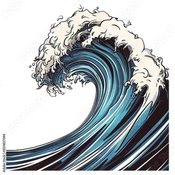 Obraz abstract background with swirls