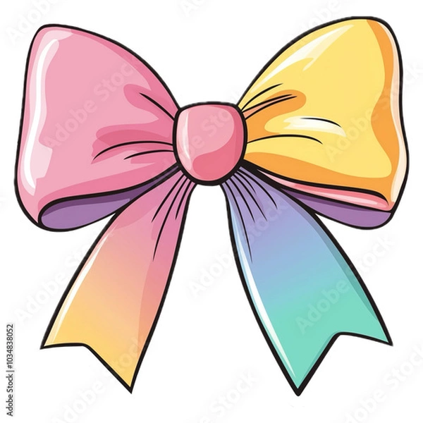Fototapeta Ribbon bow