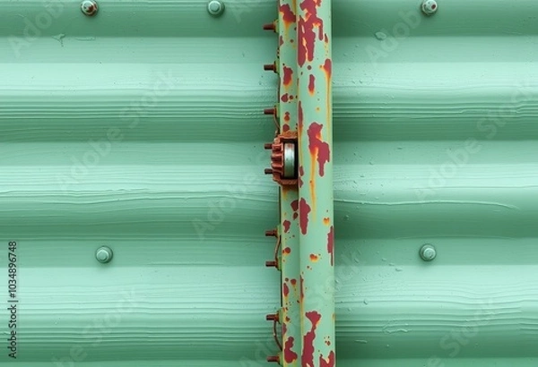 Fototapeta Anti Corrosion Paint A paint formulated to prevent rust and corr