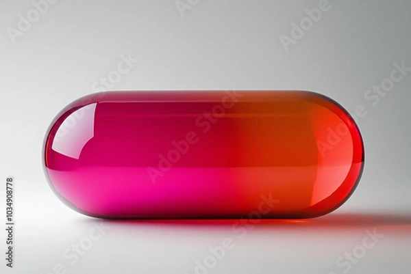 Obraz Vibrant Gradient Capsule Design