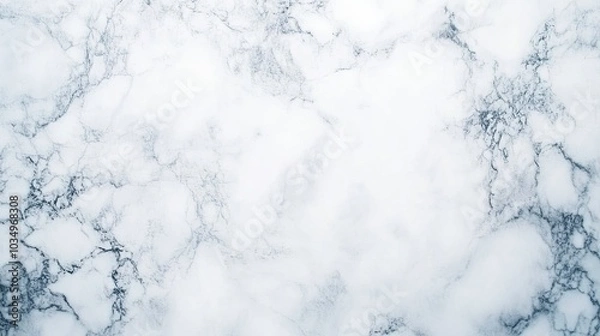 Fototapeta White Marble Texture Background for Elegant Design